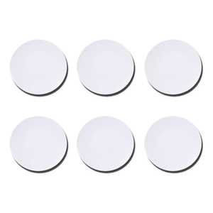 Plato Postre X6u Porcelana Tramontina 21cm Blanco Liso