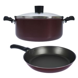 Batería Olla Cacerola Sartén Antiadherente Aston