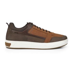 ZAPATILLA RONAN CHOCOLATE URBANO CUERO HOMBRE ZAPATO