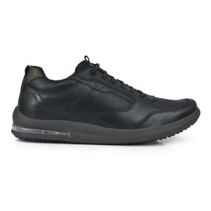 ZAPATILLA ANDY NEGRA CONFORT HOMBRE CUERO ZAPATO