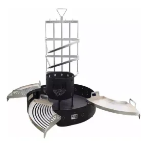 Parrilla Asador Duomo Ruka Bbq Grill Carbon Color Negro