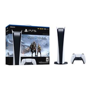 Consola Sony Playstation 5 Ps5 Digital + Juego Gow Ragnarok