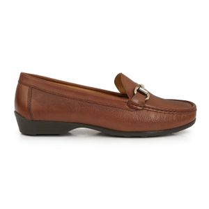 MOCASIN CEIBO SUELA ZAPATO MUJER CUERO VESTIR