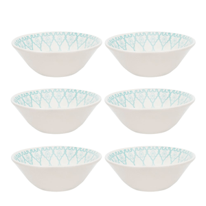 Set X 6 - Bowl Conico Compotera Mandala -Oxford 500Cc Vajilla Cocina