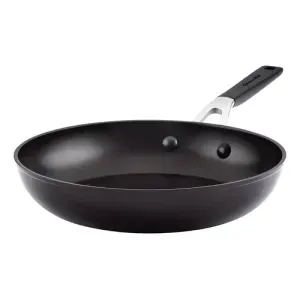Sarten Antiadherente Kitchenaid 84801 25cm Anodizada Color Negro