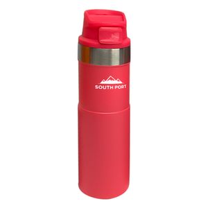 Vaso Termico Fucsia South Port 500ml con Tapa y Retención de Temperatura