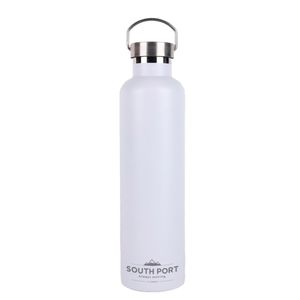 Botella Blanca South Port Térmica Deportiva 750ml Acero Inoxidable