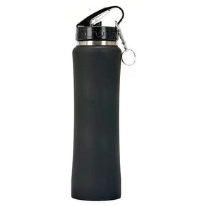 Botella Térmica Deportiva Negra 750ml Gadnic Termo de Acero Inoxidable