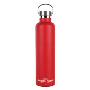 Botella Roja South Port Térmica Deportiva 750ml Acero Inoxidable