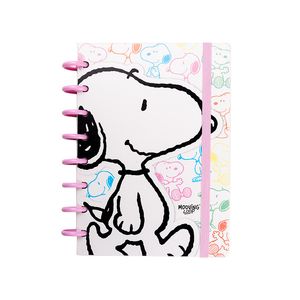 Cuaderno con sistema de discos A5 Snoopy - Mooving Loop