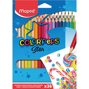 Lápices color peps x36 - Art. 2017