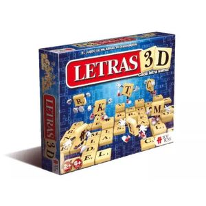 Letras 3D Juego de mesa