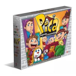 Pica jugando a la escondida