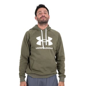 Buzo Under Armour Rival Fleece Hombre Training Verde