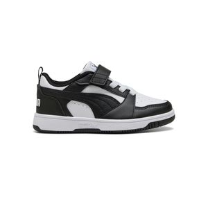 Zapatillas Puma Rebound V6 Low Sportstyle Kids Niños Moda Blanco