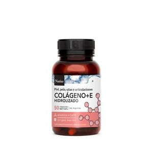 Colageno+ CoQ10 + Vitamina E - Piel, Pelo y Uñas Saludables. 50 Capsulas
