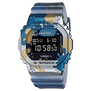 Reloj Casio G-Shock Gm-5600Ss-1D - Estampado Malla Resina Digital Street Spirit