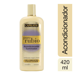 Acondicionador Capilatis Puro Rubio x420ml