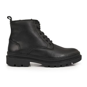 BORCEGO DOMEN NEGRO BOTA HOMBRE ZAPATO CUERO