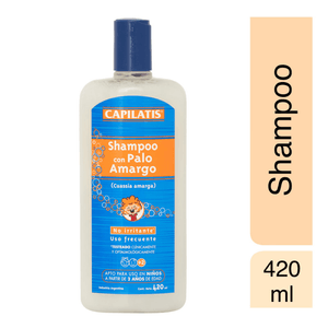 Shampoo Capilatis Palo Amargo Piojos x420ml