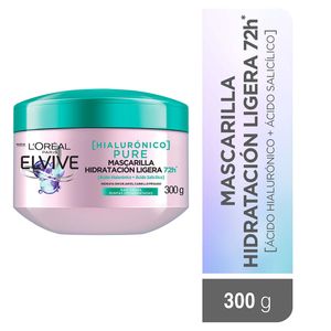 Tratamiento Capilar Elvive Hialuronico pure x300gr