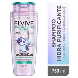 Shampoo Elvive Hialuronico pure x750ml