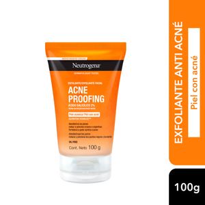 Crema Facial Neutrogena Acne Exfoliante x100ml