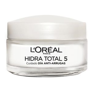 Crema Humectante Anti Arrugas L'oréal Paris Hidra-total 5 Día Para Todo Tipo De Piel De 50ml