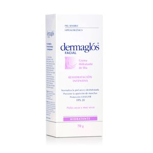 Crema Facial Dermaglos Hidratante Piel Seca x70gr