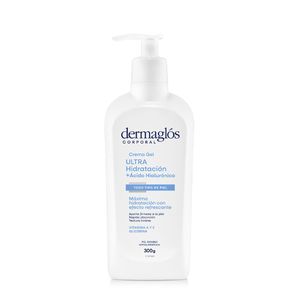 Crema Corporal Reafirmante Dermaglos Gel ultra hidratacion x300gr