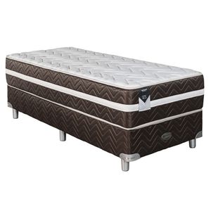 Sommier y Colchón Espuma Alta Densidad Springwall One Plus