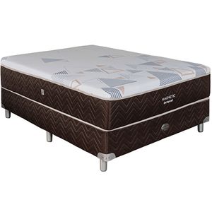Sommier y Colchón Resortes Pocket Springwall Magnetic Soft