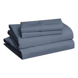 Sabanas Pierre Cardin 1 1/2 Plaza Lisas 144 Hilos Evolution Blue