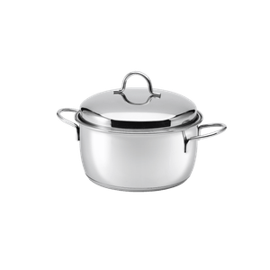 Cacerola 20 Cm Gamuza Futture Acero Inoxidable Triple Fondo