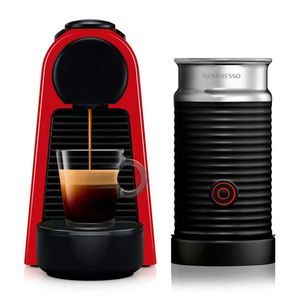 CAFETERA NESPRESSO ESSENZA MINI RED + AEROCCINO