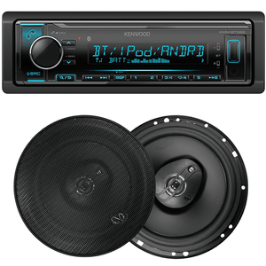 Stereo Kenwood Bluetooth Parlantes 6,5 Pulgadas Infinity