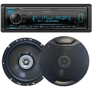 Stereo Kenwood Bluetooth Parlantes 6,5 Pulgadas Clarion