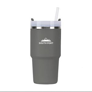 Vaso Térmico Gris South Port by Gadnic 590ML Frío Calor con Tapa Hermética