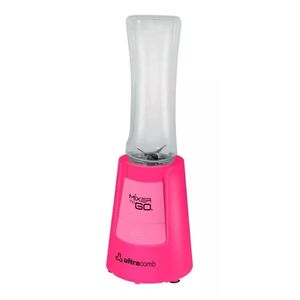 Licuadora Ultracomb Deportiva LC2203 Portatil Go Rosa 350W 650ml USB