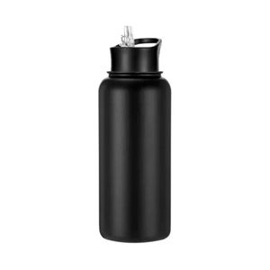 Botella Térmica Deportiva Univex de 500 ml con Doble Pico Negro
