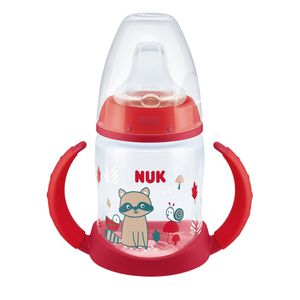 Vaso de aprendizaje NUK con control de temperatura rojo 150ml