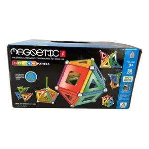 Bloques Magneticos Valija  58 Piezas Coleccionable-Panda Toys