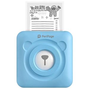 Impresora Portátil Azul Peri Page de Bolsillo