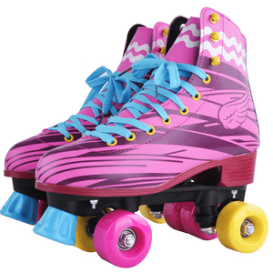 Patines Gadnic Simil Soy Luna Para Niñas 4 Ruedas Frenos PU Transportables -  Talle 40