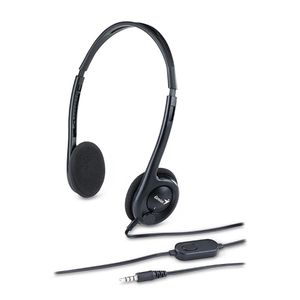 Auriculares con Microfono Genius HSM200C 3.5 Negro