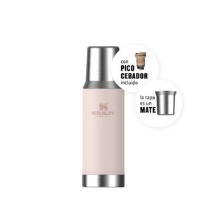 Termo De Mate Legendario System Classic 0.8 Litros Rose Qr Stanley 10-10296-019