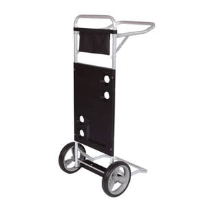 CARRITO DE PLAYA ALUMINIO NEGRO MOR (002595)