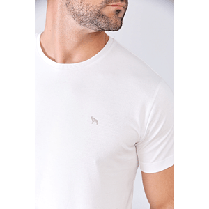 Remera BRAVO Algodon Blanco S-XL