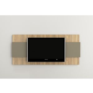 Panel De Tv-Lcd-Led Tables 65" Cod:1044 Olmo Finlandes/Gris