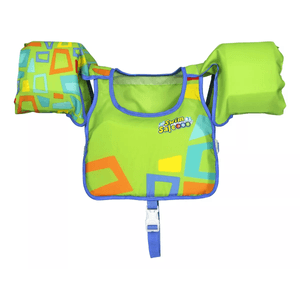 Chaleco Salvavidas De Tela Infantil Con Bracitos Bestway 32174